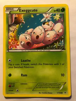 Pokemon TCG XY - Roaring Skies Exeggcute 1/108 - LP - Image 1