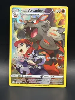 Pokemon Hisuian Arcanine #TG08/TG30 SWSH11: Lost Origin Trainer Gallery - Image 1