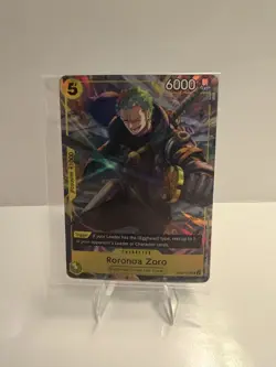 One Piece TCG | Roronoa Zoro OP07-113 Illustration Box Vol. 3 Promo - Sealed - Image 1