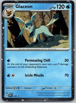 Glaceon - (Cosmos Holo) Promo SV: Scarlet & Violet Promo Cards 171 NM - Image 1
