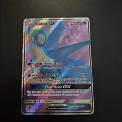 Pokemon Latios GX TCG Unified Minds Holo Card 223/236 Full Art Ultra Rare M/NM - Image 1