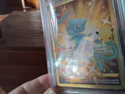 Pokemon Cards promo sr ar mew mewtwo x vmax shiny 025/025 ex graded art card b40 - Image 5