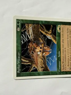 Spike Weaver Gold Rare Creature Card MTG Magic the Gathering - Image 3