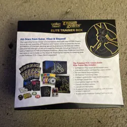 Pokemon Trading Card Game Crown Zenith Elite Trainer Box ETB Nib Box - Image 2