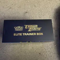 Pokemon Trading Card Game Crown Zenith Elite Trainer Box ETB Nib Box - Image 4