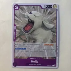 One Piece CCG Card Game Holly Animal/Sky Island Op15-071 Common Nm - Image 1