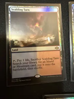 Magic: The Gathering Scalding Tarn Rare Foil Pre-Release Card #254/303 MH2 - Image 3