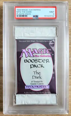 MTG - The Dark - Sealed Booster Pack - PSA 9. More MTG In My Store. - Image 1