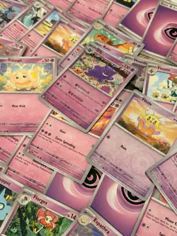 Pokemon Card Collection - Pink/Purple Cute - Bulk - Image 3