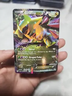 Pokemon Giratina EX Dragons Exalted 92/124 Ultra Rare Full Art Holo NM - Image 1