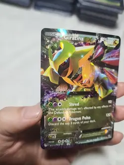 Pokemon Giratina EX Dragons Exalted 92/124 Ultra Rare Full Art Holo NM - Image 2
