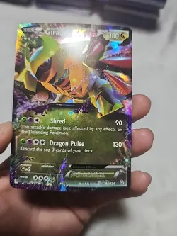 Pokemon Giratina EX Dragons Exalted 92/124 Ultra Rare Full Art Holo NM - Image 4