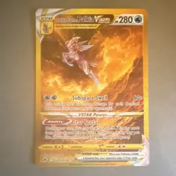 Pokemon Origin Forme Palkia VSTAR Secret Rare Holo Crown Zenith GG67/GG70 - Image 1