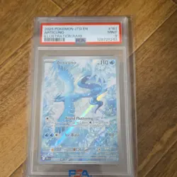 Pokemon Articuno 161/159 Sv09 Journey Together Illustration Rare Holo PSA 9 2025 - Image 1