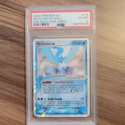 Pokemon Articuno ex Holo Ultra Rare 114/112 FireRed & LeafGreen PSA 6 2004 - Image 2