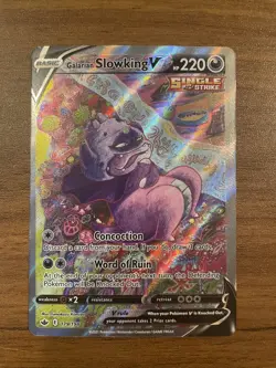 Galarian Slowking V 179/198 Alternate Art Chilling Reign - Pokemon TCG - Image 1