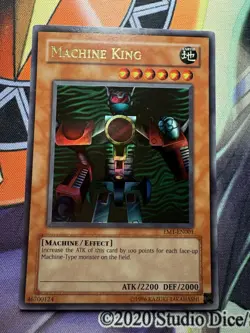 Yugioh! Machine King Ultra Rare - EM1-EN001 Unlimited - Englisch - Image 1