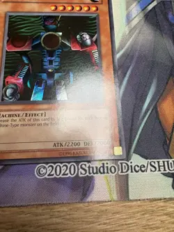 Yugioh! Machine King Ultra Rare - EM1-EN001 Unlimited - Englisch - Image 4