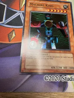 Yugioh! Machine King Ultra Rare - EM1-EN001 Unlimited - Englisch - Image 5