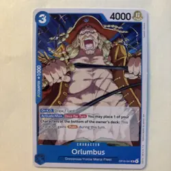 One Piece CCG Card Game Orlumbus Dressrosa/Yonta Maria Fleet Op15-041 Uncommon - Image 1