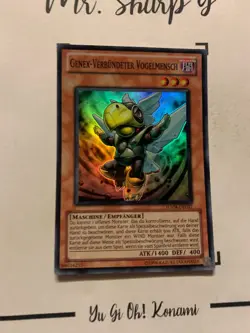 GENEX-VERBUNDETER VOGELMENSCH - HA04-DE037 DEUTSCH Yu-Gi-Oh! CARD GAME HOLO - Image 4