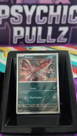 Yveltal 088/132 - Mega Evolutions - Stamped Pokemon Card - SEALED - Image 1