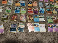 Pokemon Card Lot Of 90 Cards Storage Unit Fresh#2 - Image 3