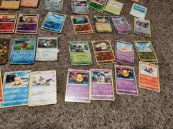 Pokemon Card Lot Of 90 Cards Storage Unit Fresh#2 - Image 4