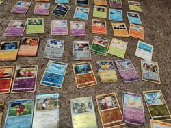 Pokemon Card Lot Of 90 Cards Storage Unit Fresh#2 - Image 5
