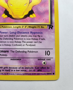 Drowzee 54/82 - 1st Edition Team Rocket Vintage Pokemon Card - NM - Image 5