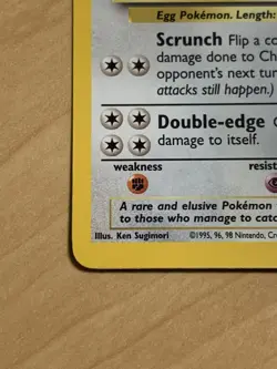 Pokemon TCG Chansey Base Set 2 Holo Unlimited Rare Light Play Card 3/130 LP - Image 2