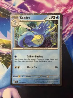 Seadra - (Cosmos Holo) 011/064 Miscellaneous Cards & Products Holo - Image 3