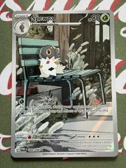 Spewpa 089/088 Perfect Order Illustration Rare Pokemon Card Pack Fresh NM B - Image 3