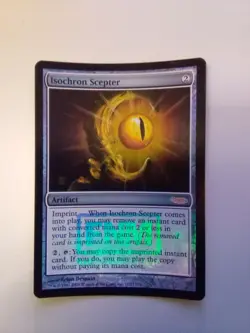 FOIL FNM Friday Night Magic Isochron Scepter Magic the Gathering MtG *NO RESERV* - Image 1
