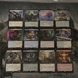 MTG Kamigawa Neon Dynasty Japanese • Borderless Rares Lot ☆ 12 - Image 1