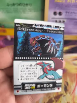 Pokemon Karte Card Zukan Adventure Card 2004 Salamence Groudon japanese NM-MINT - Image 2