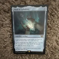 Magic: The Gathering Phial of Galadriel Legendary Artifact Rare Lord of the Rin… - Image 1