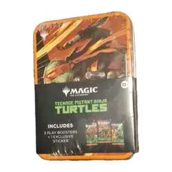 MAGIC THE GATHERING TMNT Kit Exclusive 3 Play Boosters + Sticker - Image 1