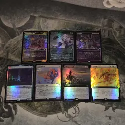 MTG Kamigawa Neon Dynasty Japanese • Foil Rares Lot ☆ 7 - Image 1