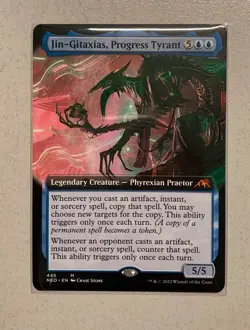 Jin-Gitaxias, Progress Tyrant Full Art - Kamigawa:Neon Dynasty EN - NEO 445 - Image 1