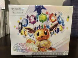 Pokemon TCG Scarlet & Violet Prismatic Evolutions Elite Trainer Box ETB a - Image 1