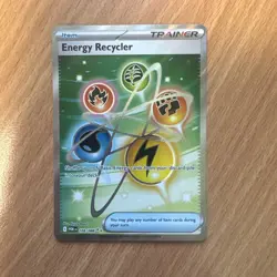 Pokemon TCG Energy Recycler 108/088 Perfect Order Ultra Rare - Image 1