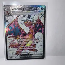 Charizard ex Full Art SVP 056 Pokemon Scarlet and Violet Promo TCG NM - Image 1