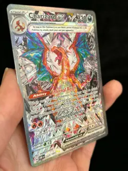 Charizard ex 223/197 - Obsidian Flames - Special Illustration Rare - LP Pokemon - Image 3