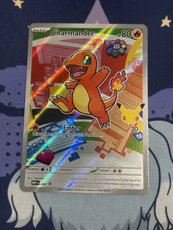 Pokemon Charmander Promo 038/MEP 80HP Basic Ember Regular English 2026 - Image 1