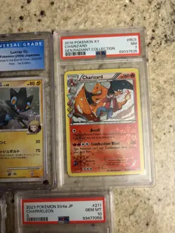 Pokemon Graded Holo 1st Edition Japanese Lot Charizard GX Dialga VSTAR - Image 3