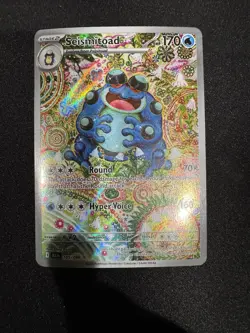 Seismitoad 105/086 - SV: Black Bolt - Illustration Rare - Pokemon TCG - Image 1