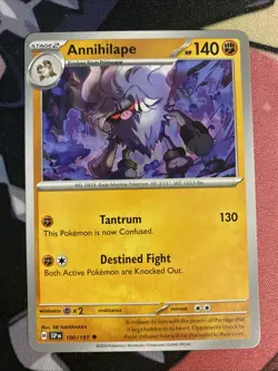 Pokemon TCG Surging Sparks Annihilape 100/191 - Image 1