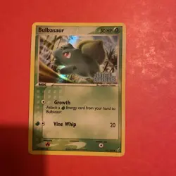 2006 Pokemon EX Crystal Guardians Bulbasaur Reverse Holo #46/100 LP - Image 1