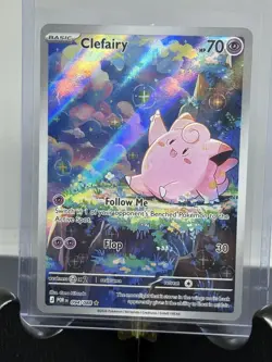 Pokemon TCG Clefairy 094/088 (IR) Perfect Order Full Art Illustration Rare NM - Image 2
